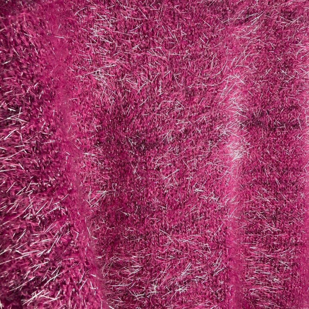 Anthropologie Maeve NWT Violetta Short Sleeve Open Back Sweater Pink Tinsel XL - Picture 12 of 12